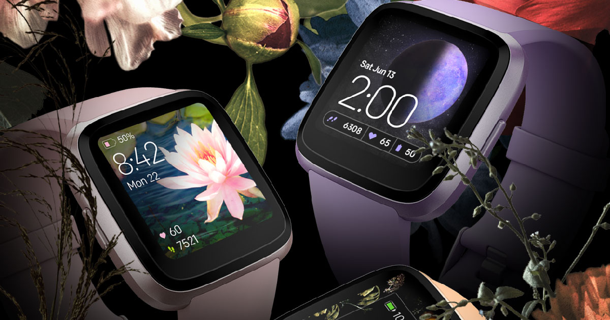 Beautiful clock faces for Fitbit Versa, Versa Lite, Versa 2 & Ionic ...